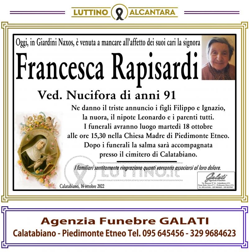 Francesca  Rapisardi